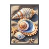 93830-236.jpg Starfish Sand Beach Art Framed Poster