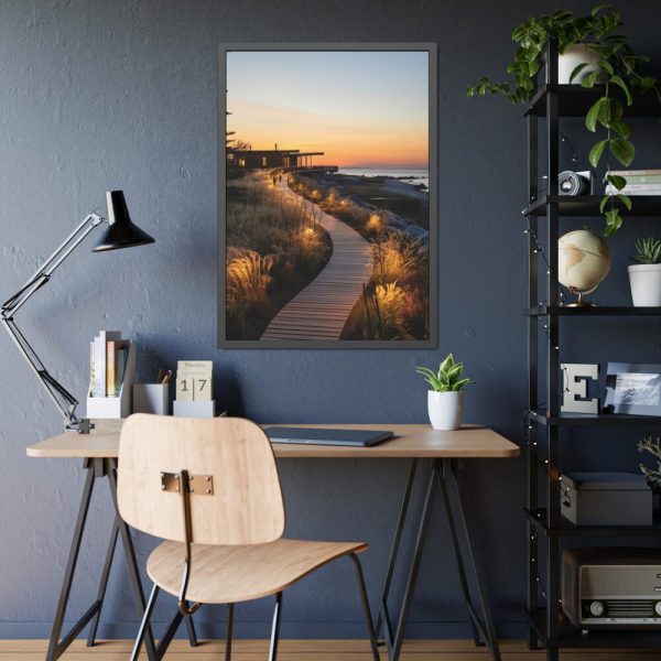 93830-34.jpg Home Overlooking the Sea Framed Poster