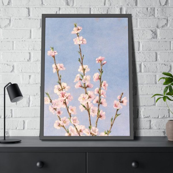 93830-51.jpg Plum Branches with blossoms Framed Poster