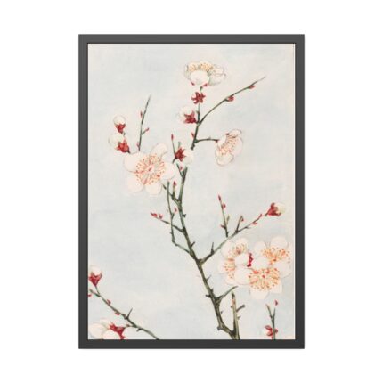 Peach Blossoms Framed Poster