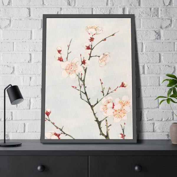 93830-55.jpg Peach Blossoms Framed Poster