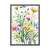 93830-64.jpg Field Of Wildflowers I Framed Poster