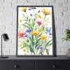 93830-67.jpg Field Of Wildflowers I Framed Poster