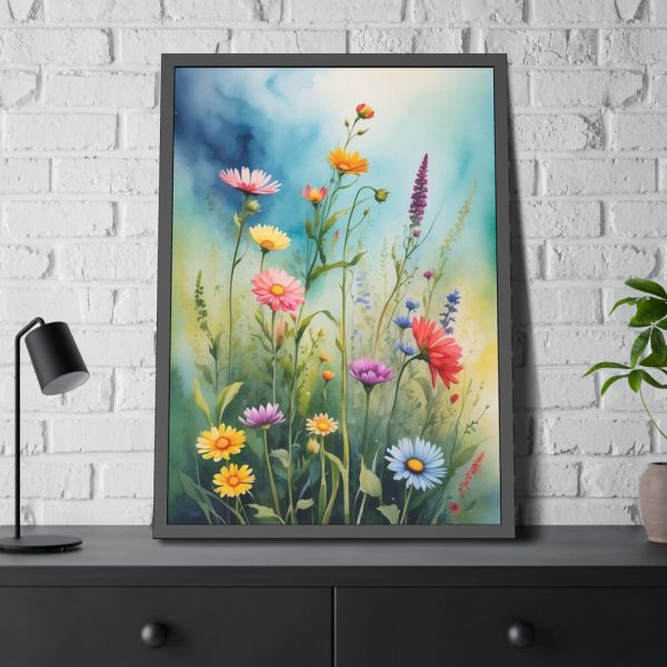 93830-71.jpg Field Of Wildflowers II Framed Poster