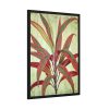 93830-81.jpg Vintage Palm Tree Plant Flower Framed Poster