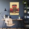 93831-10.jpg Car Vintage Red Framed Poster