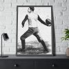 93831-15.jpg Vintage Football Player Framed Poster