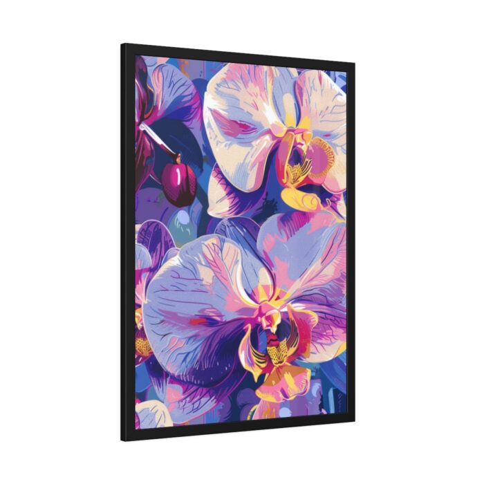 Colorful Orchid Framed Poster - Image 6