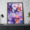 93831-171.jpg Colorful Orchid Framed Poster