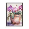 93831-192.jpg Orchid Flowers In Pot Framed Poster