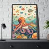 93831-207.jpg Whimsical Octopus Framed Poster