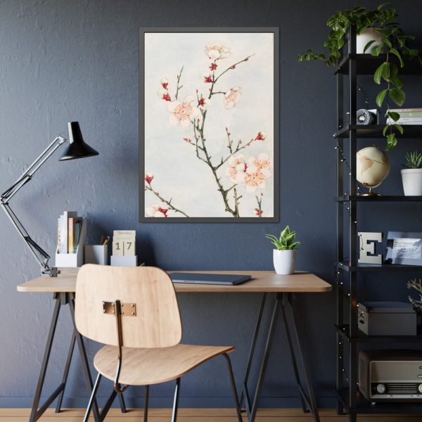 93831-54.jpg Peach Blossoms Framed Poster