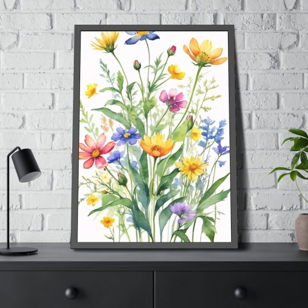 93831-67.jpg Field Of Wildflowers I Framed Poster