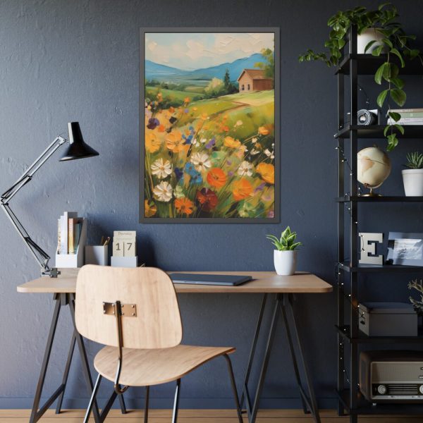 93831-90.jpg Flower Oil Painting Art Print Framed Poster