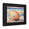 93836-5.jpg Shells Pearls Beach Art Framed Poster