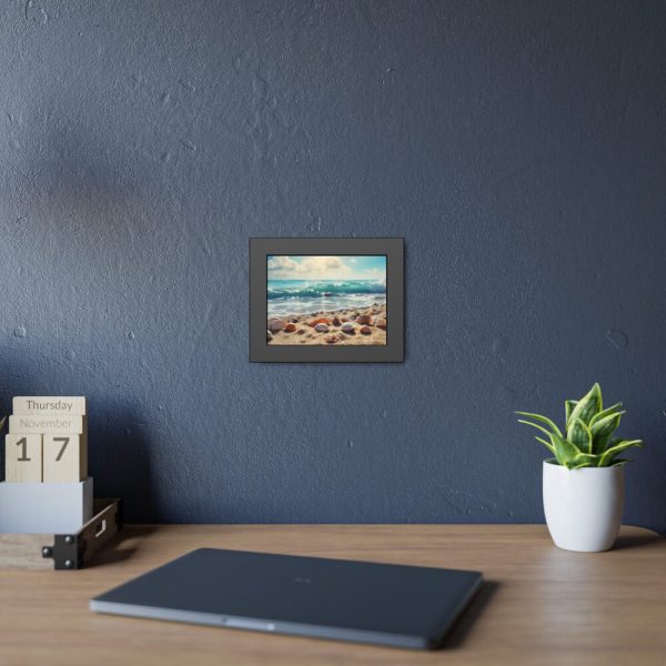 93837-14.jpg Sandy Beach With Seashells II Framed Poster