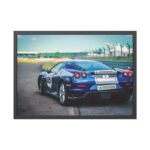 Ferrari Racing Car Framed Poster
