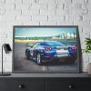 Ferrari Racing Car Framed Poster