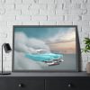 93854-127.jpg Cadillac in Desert Framed Poster