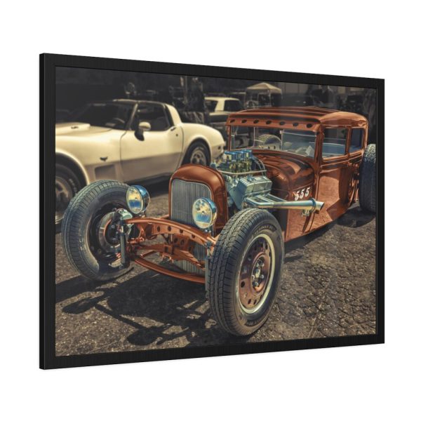 93854-129.jpg Custom Rat Rod Framed Poster