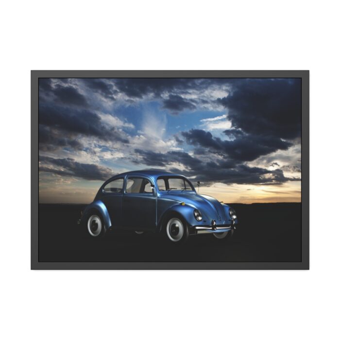 Historically Old Car Framed Poster - Image 1