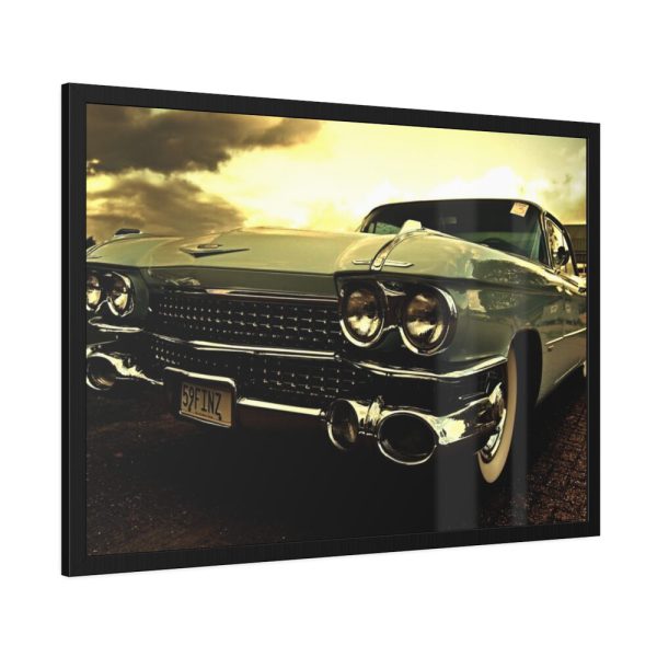 Old Classic Car Framed Poster