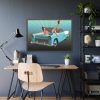 Retro Car Framed Poster