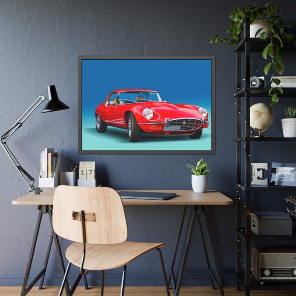 93854-170.jpg Car Jaguar Framed Poster