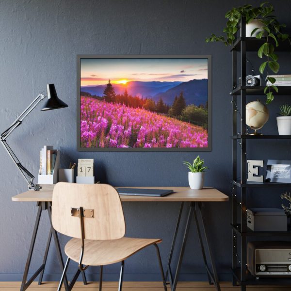 93854-2.jpg Sunlight Afterglow Framed Poster