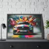 93854-219.jpg Mercedes Car Framed Poster