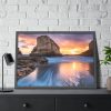 Shark Fin Cove During Sunset Framed Poster