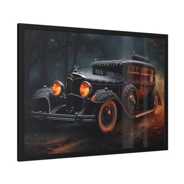 93854-232.jpg Halloween Car Framed Poster