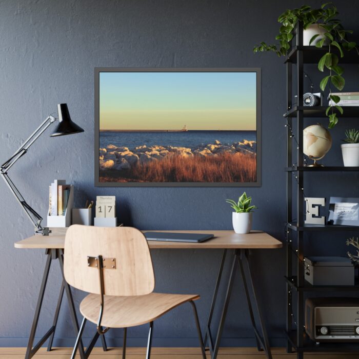 Coast in Sunset II Framed Poster - Image 3