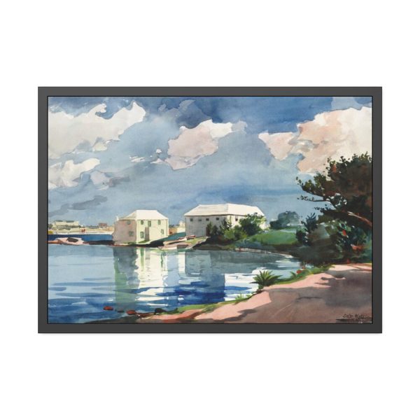 93854-304.jpg Salt Kettle, Bermuda by Winslow Homer Framed Poster
