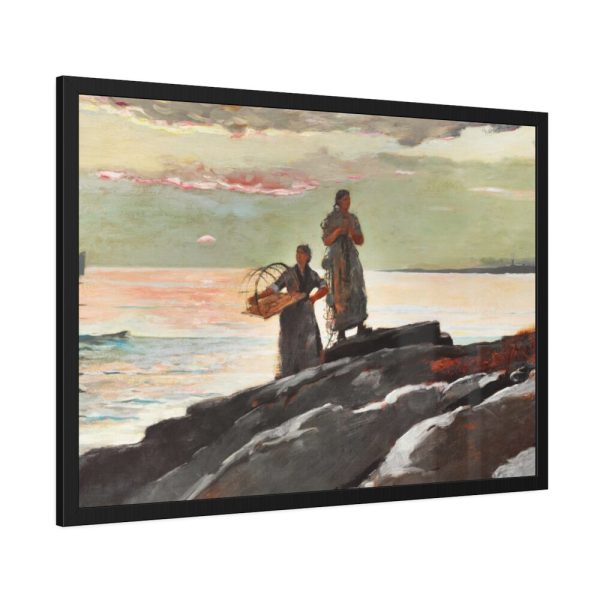 93854-309.jpg Saco Bay by Winslow Homer Framed Poster