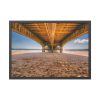 93854-325.jpg Pier Jetty Wooden Beach Framed Poster