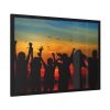 93854-33.jpg Kids Silhouette Framed Poster