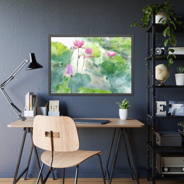 93854-330.jpg Lotus Summer Framed Poster