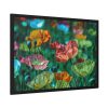 93854-333.jpg Colorful Blooming Poppies Framed Poster