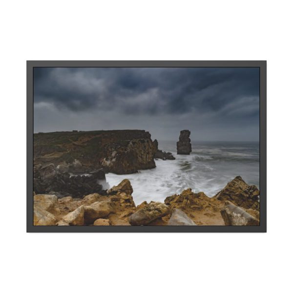 93854-348.jpg Coastline Ocean Cliffs Framed Poster