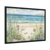 93854-365.jpg Painting of Ocean Waves Framed Poster