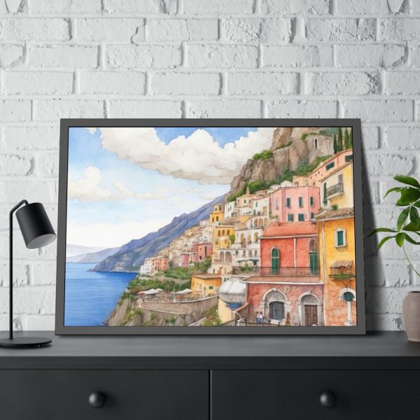 93854-371.jpg Amalfi Coast Framed Poster