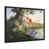 93854-389.jpg Still Life Floral Wildflowers Wreath Framed Poster