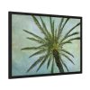 93854-397.jpg Vintage Palm Tree Canopy And Sky Framed Poster