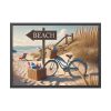 93854-412.jpg Peaceful Beach Scene Framed Poster