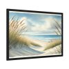 93854-417.jpg Beach Scene With Gentle Sand Dunes Framed Poster
