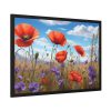 Wildflowers Meadow Framed Poster