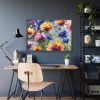 Cornflowers Wildflowers Framed Poster