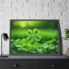 93854-463.jpg Four-leaf Clover Luck Framed Poster