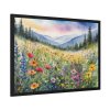 Landscape Wildflowers Fields Meadows Framed Poster